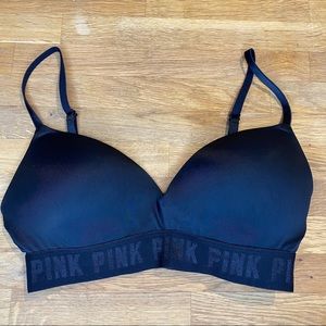 VS PINK | Black Wear Everywhere Push-up 32D